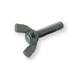 Flügelschraube ähnl. DIN316 (kantige Flügelform) M5x20 Edelst.A2